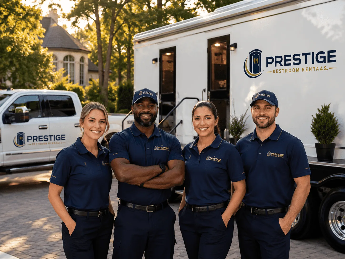 Trusted Luxury Portable Restrooms company in Afton, TX